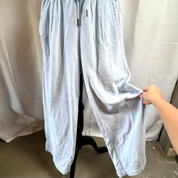 Citizens for Humanity Terry Cloth Cropped Lounge Pant Size S Hard to Find in EUC - Picture 6 of 10